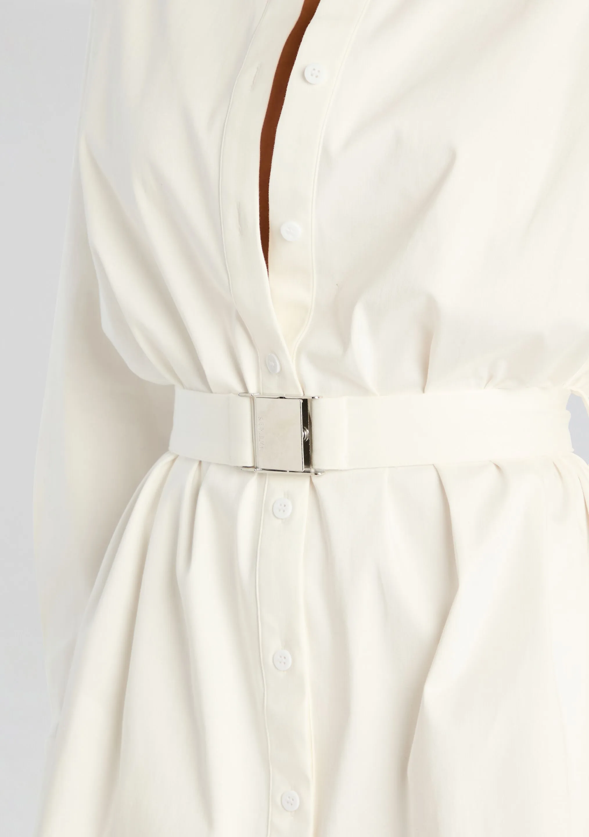 Posh Poplin Shirt Dress sold by Retrofete product image thumbnail 2