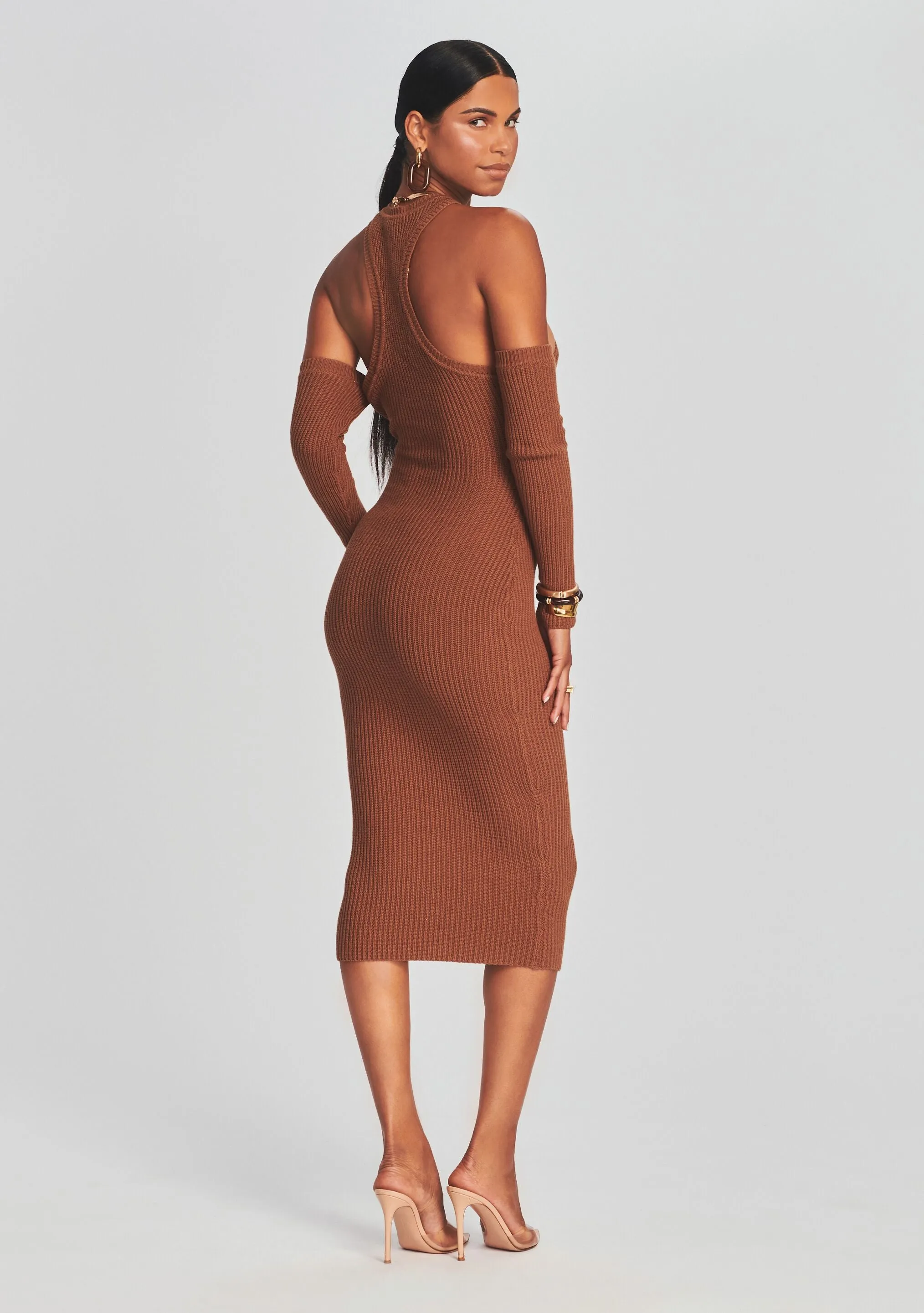 Vixen Rib Knit Dress sold by Retrofete product image thumbnail 4