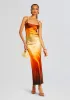 Kayla Silk Dress sold by Retrofete