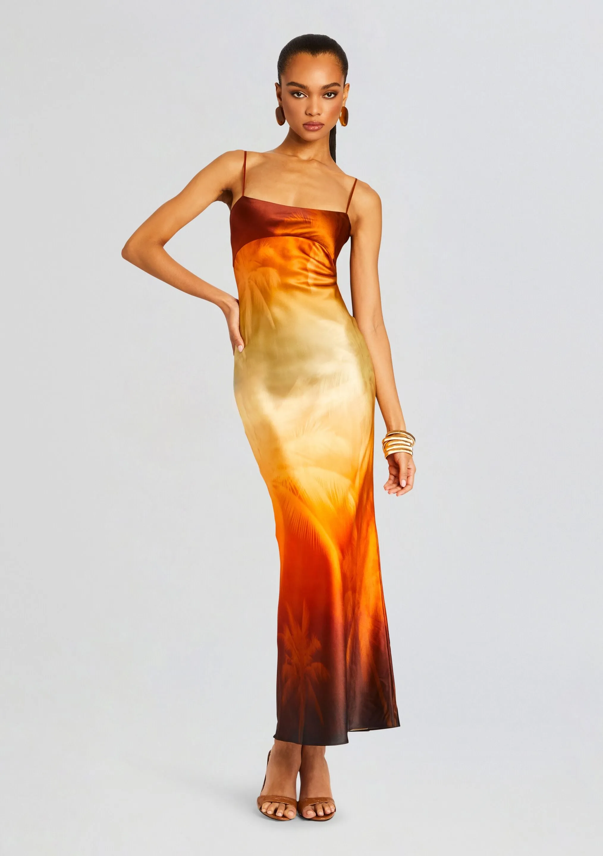 Kayla Silk Dress sold by Retrofete