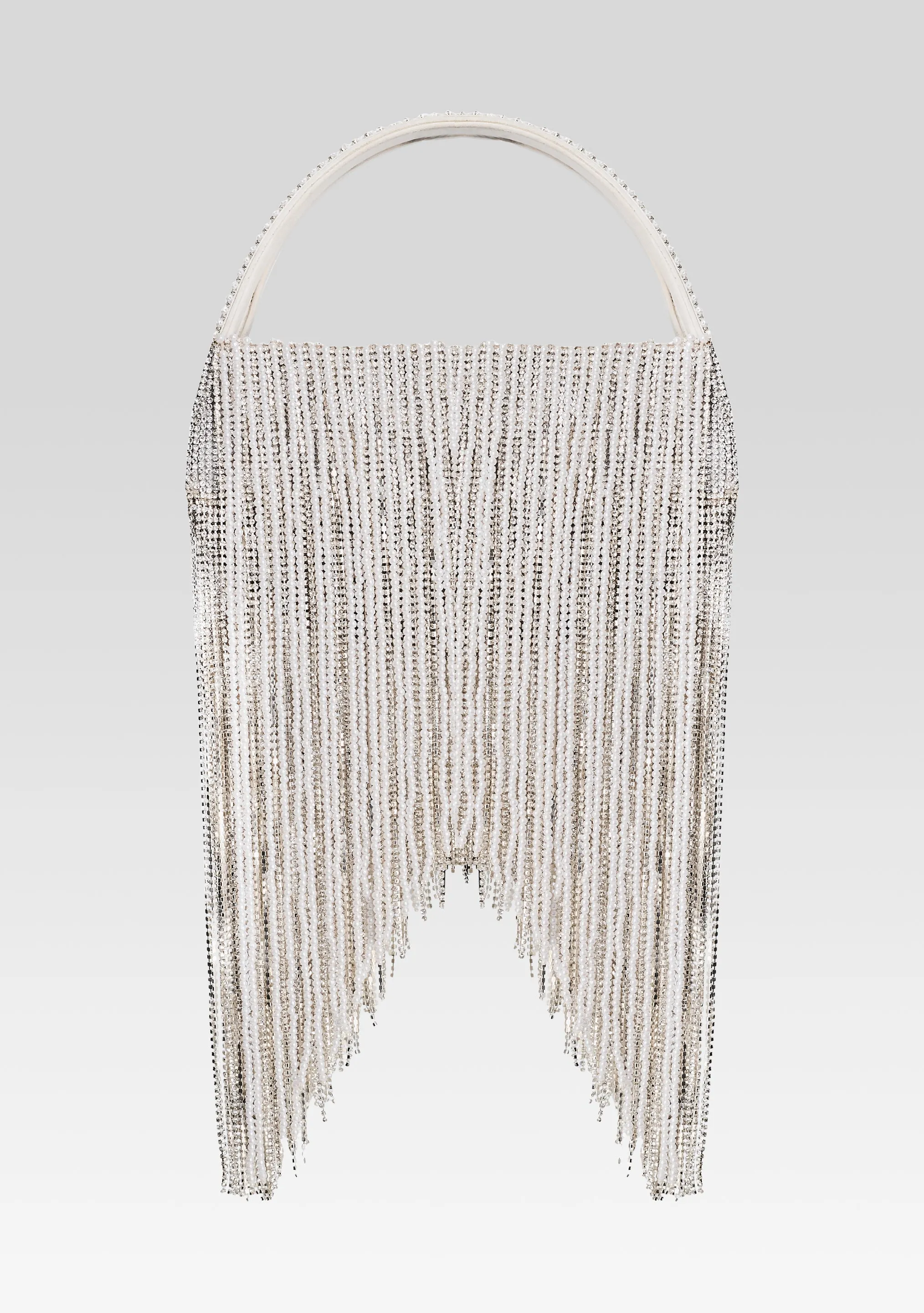 Estel Medium Pearl Fringe Bag sold by Retrofete