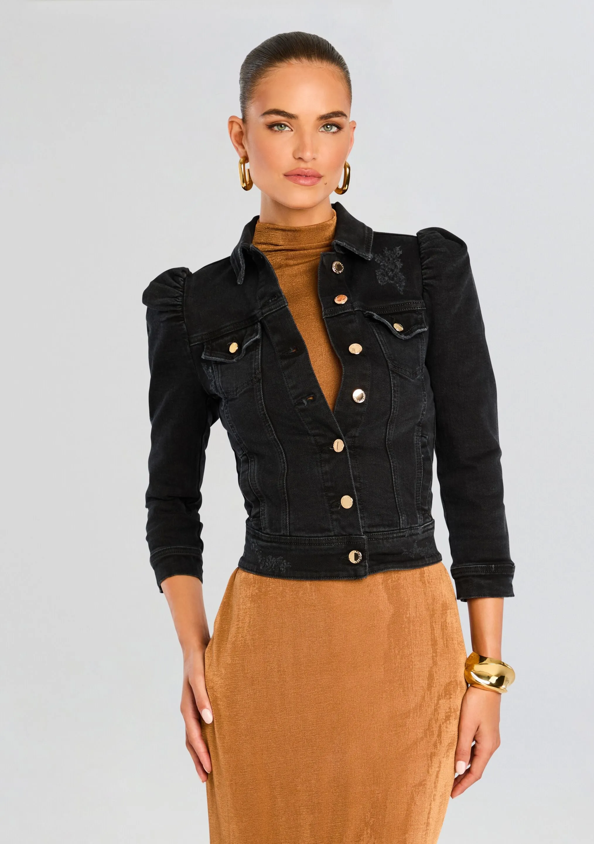 Ada Denim Jacket sold by Retrofete