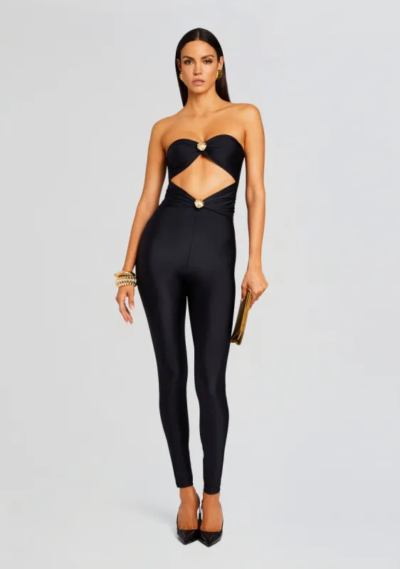 Fluer Lycra Jumpsuit sold by Retrofete