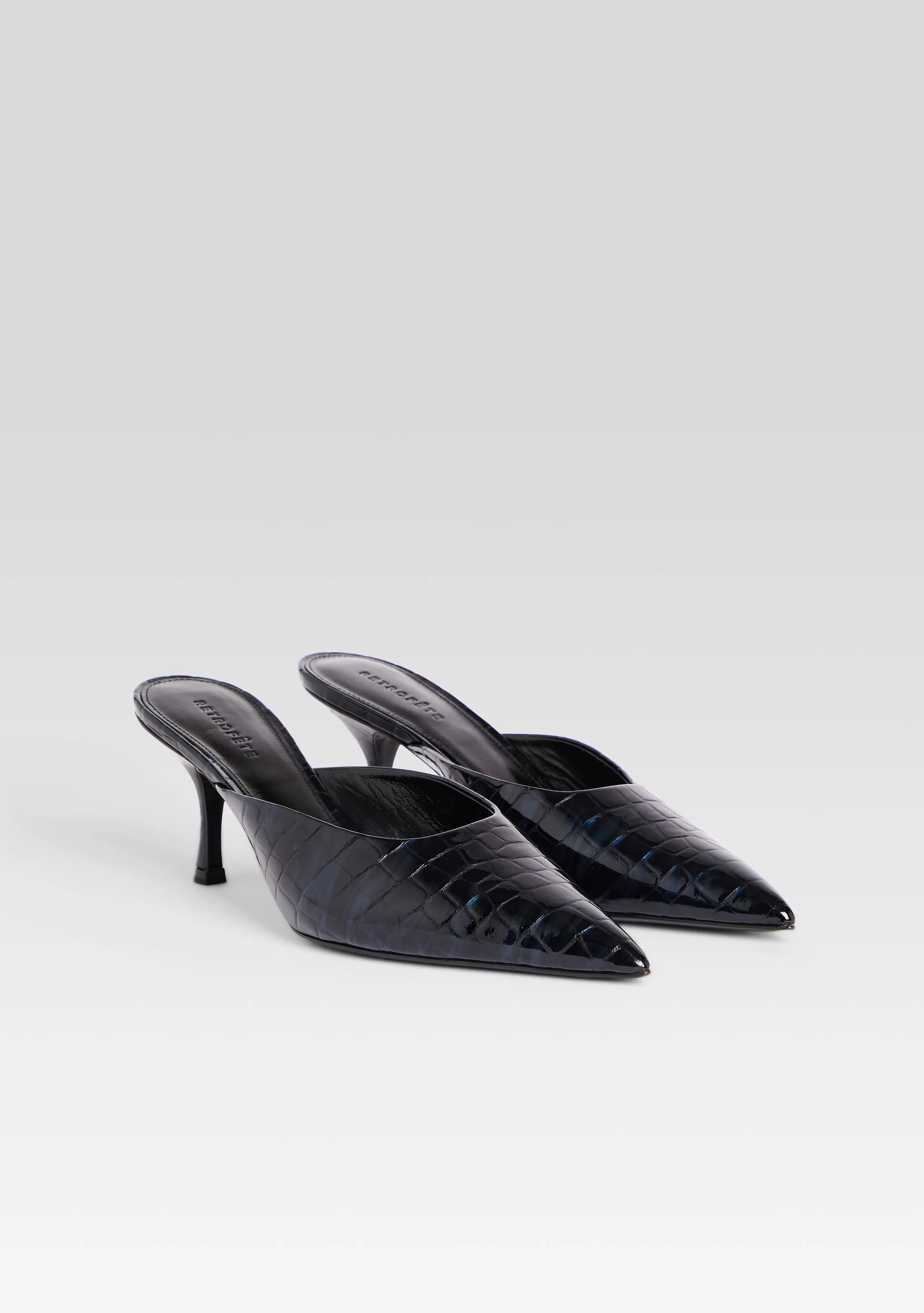 Bonnie Leather Mule sold by Retrofete product image thumbnail 3