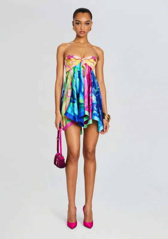 Senna Silk Dress sold by Retrofete