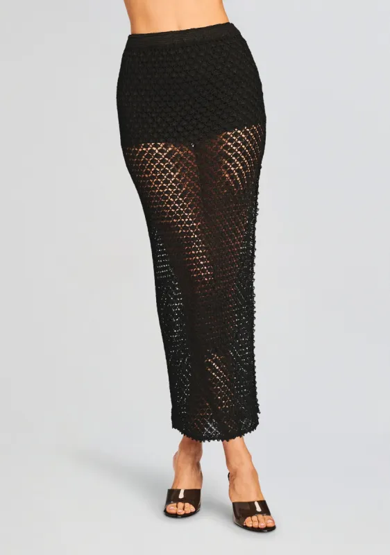 Sandy Crochet Skirt sold by Retrofete