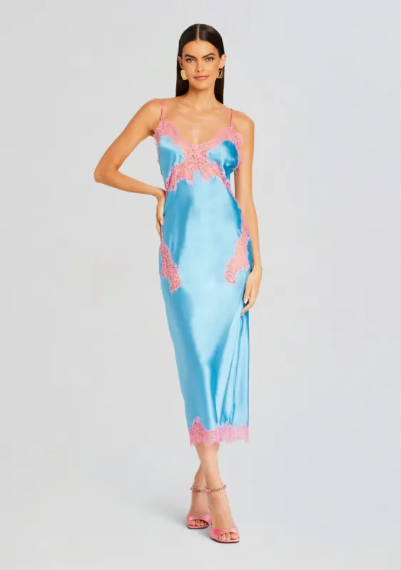 Jocelyn Silk Dress sold by Retrofete