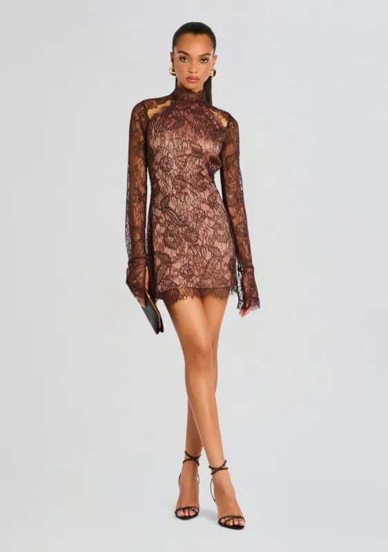 Gilana Lace Dress sold by Retrofete