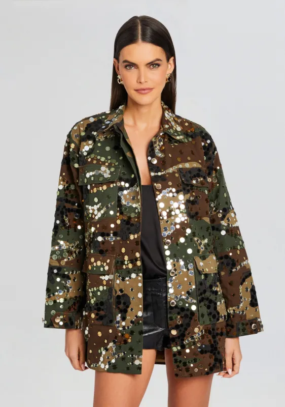 Arlie Embellished Jacket sold by Retrofete