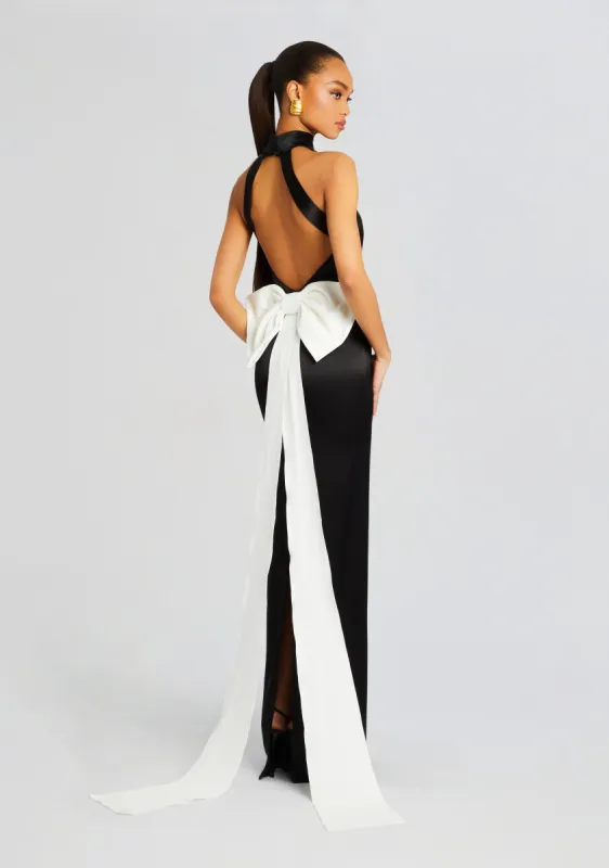 Bristol Bow Evening Dress sold by Retrofete