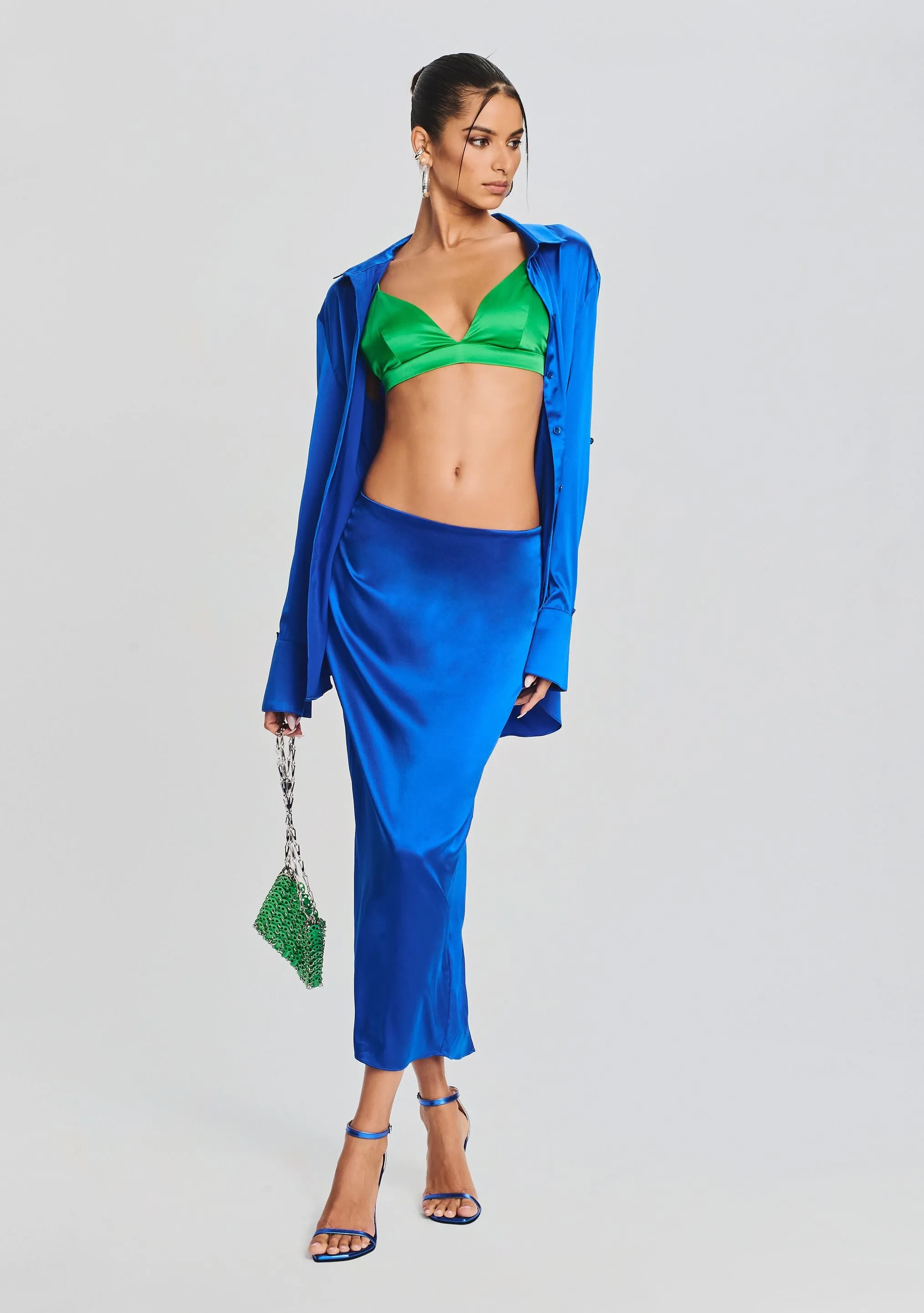 Iris Silk Bralette sold by Retrofete product image thumbnail 5