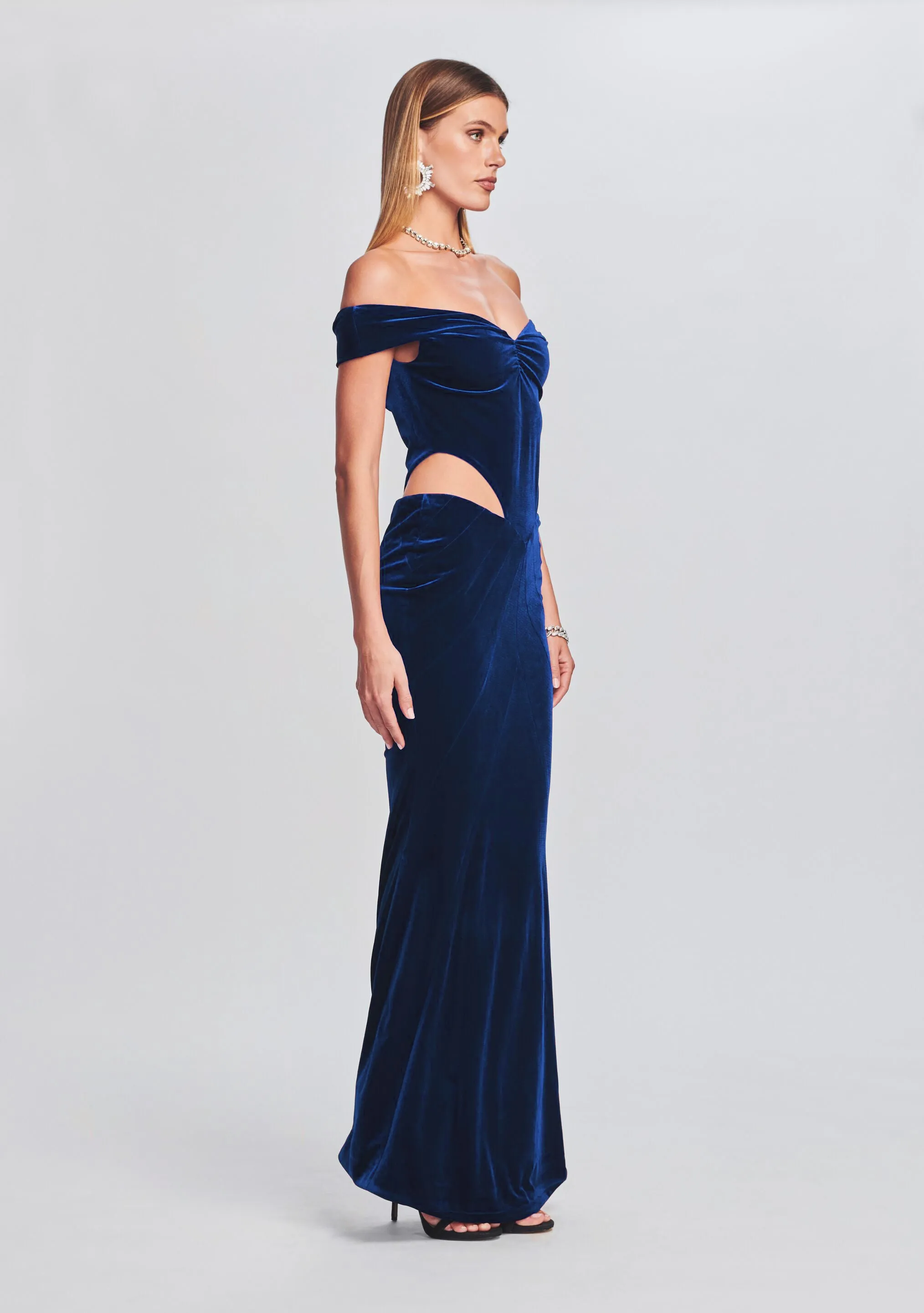 Giada Velvet Dress sold by Retrofete product image thumbnail 3