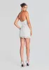 Eliza Lace Strapless Mini Dress sold by Retrofete