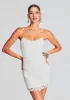 Eliza Lace Strapless Mini Dress sold by Retrofete