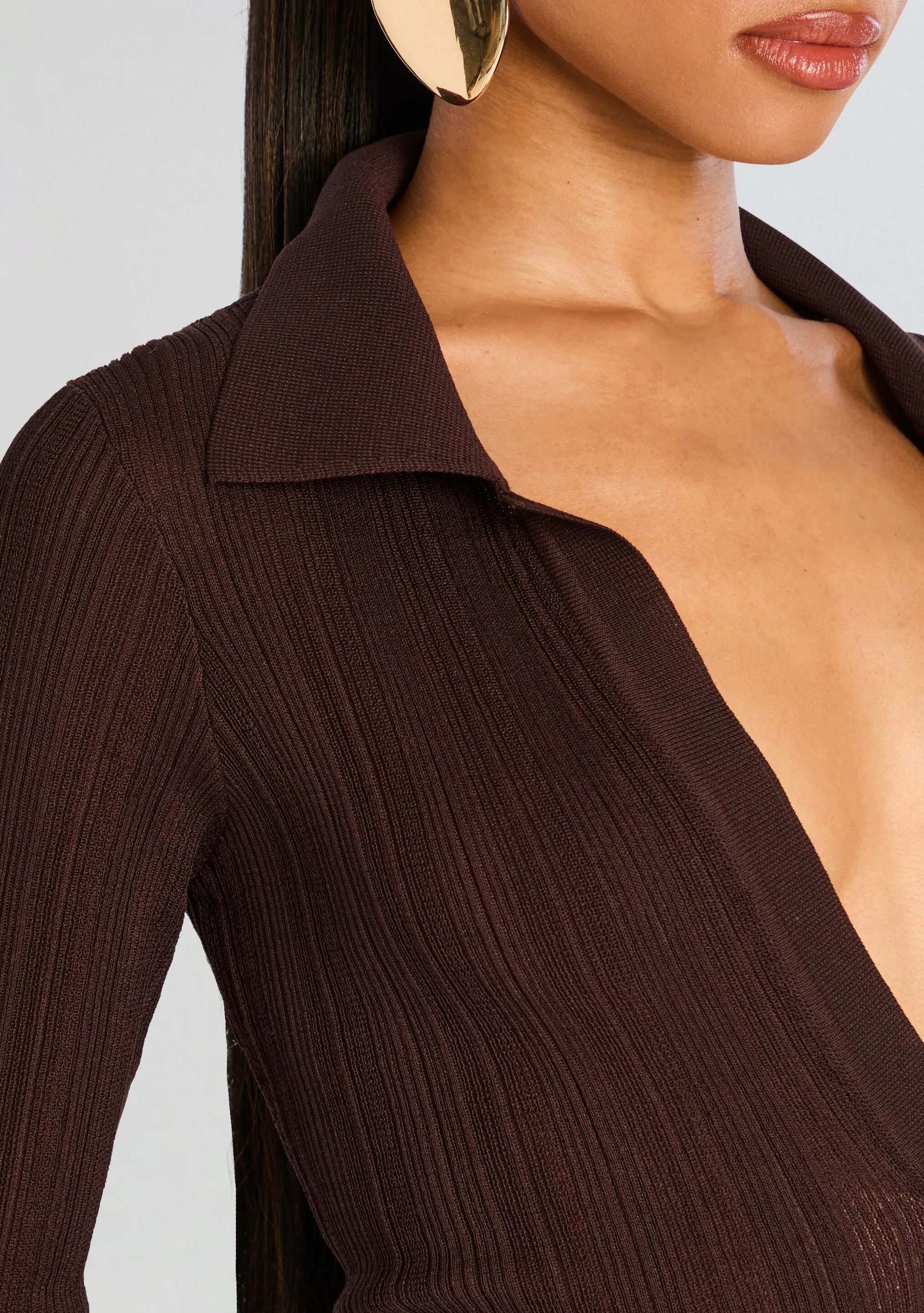Azula Rib Knit Maxi Dress sold by Retrofete product image thumbnail 2