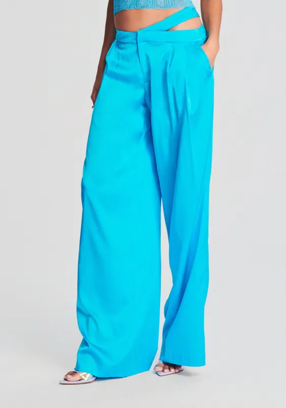 Zarri Silk Pant sold by Retrofete