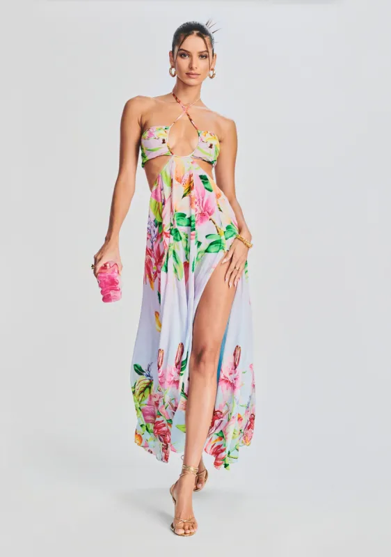 Lora Long Dress sold by Retrofete