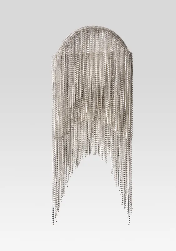 Talia Small Crystal Logo Bag sold by Retrofete