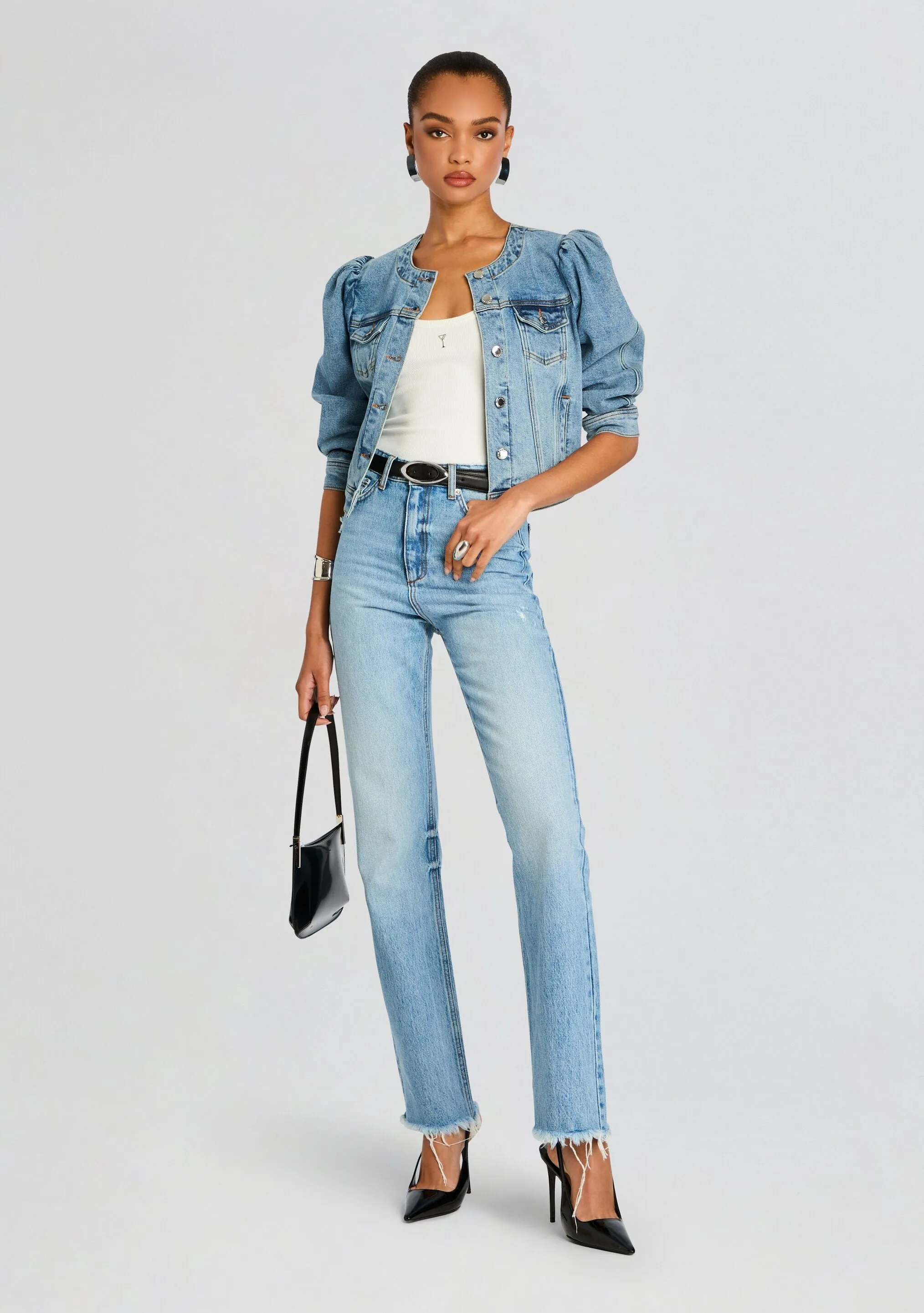 Tasha Denim Jacket sold by Retrofete product image thumbnail 5