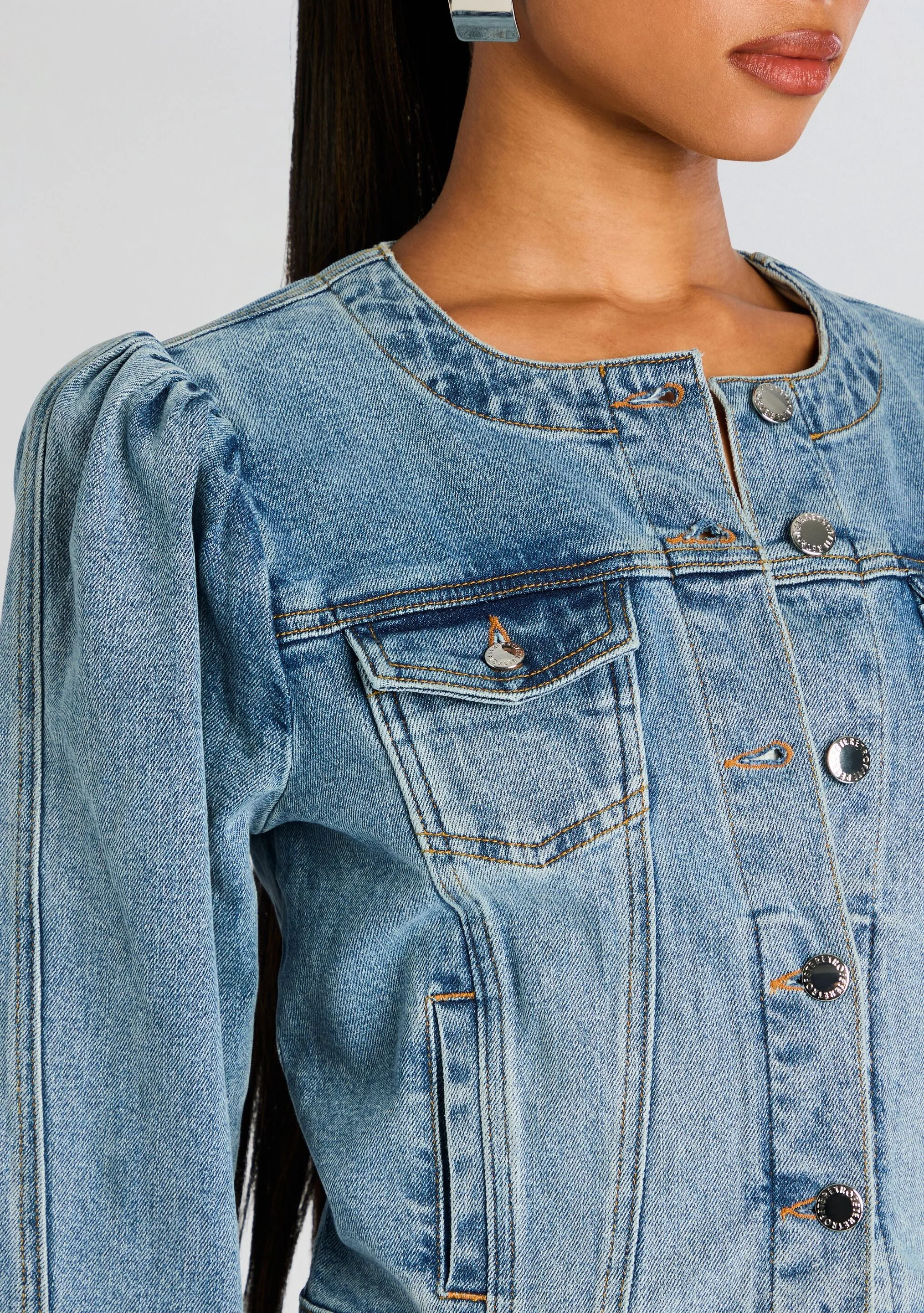 Tasha Denim Jacket sold by Retrofete product image thumbnail 2