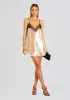 Olive Sequin Lace Dress sold by Retrofete