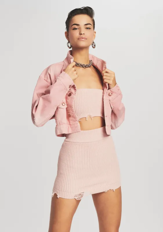 Ryan Cropped Jacket sold by Retrofete