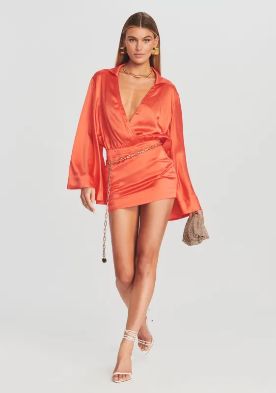 Sana Silk Dress sold by Retrofete