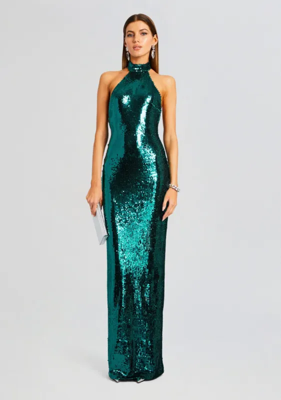 Cora Sequin Dress sold by Retrofete