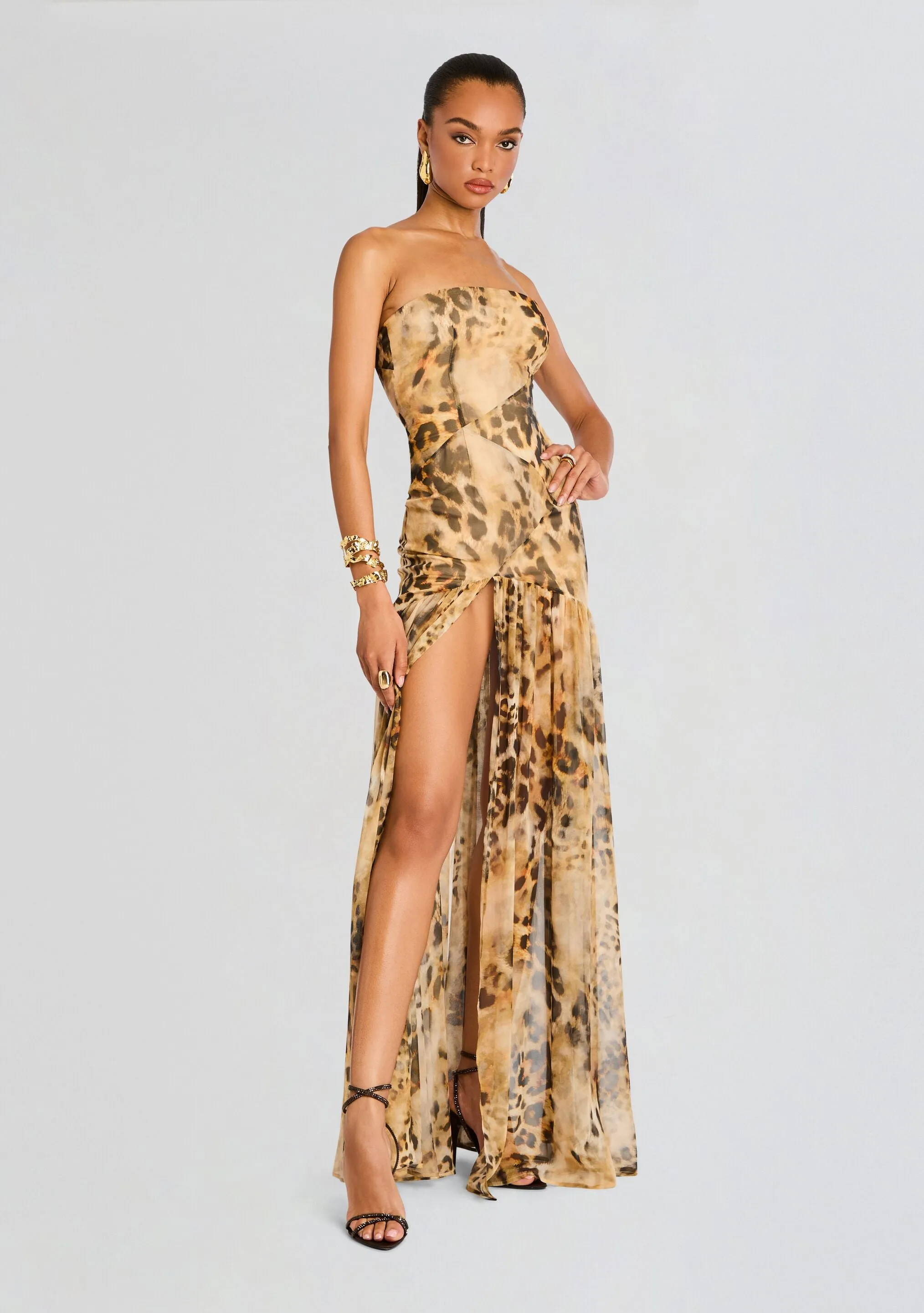 Nicole Silk Chiffon Dress sold by Retrofete product image thumbnail 3