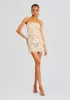 Jaala Sequin Lace Dress sold by Retrofete