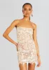 Jaala Sequin Lace Dress sold by Retrofete