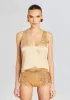 Dori Silk Top sold by Retrofete