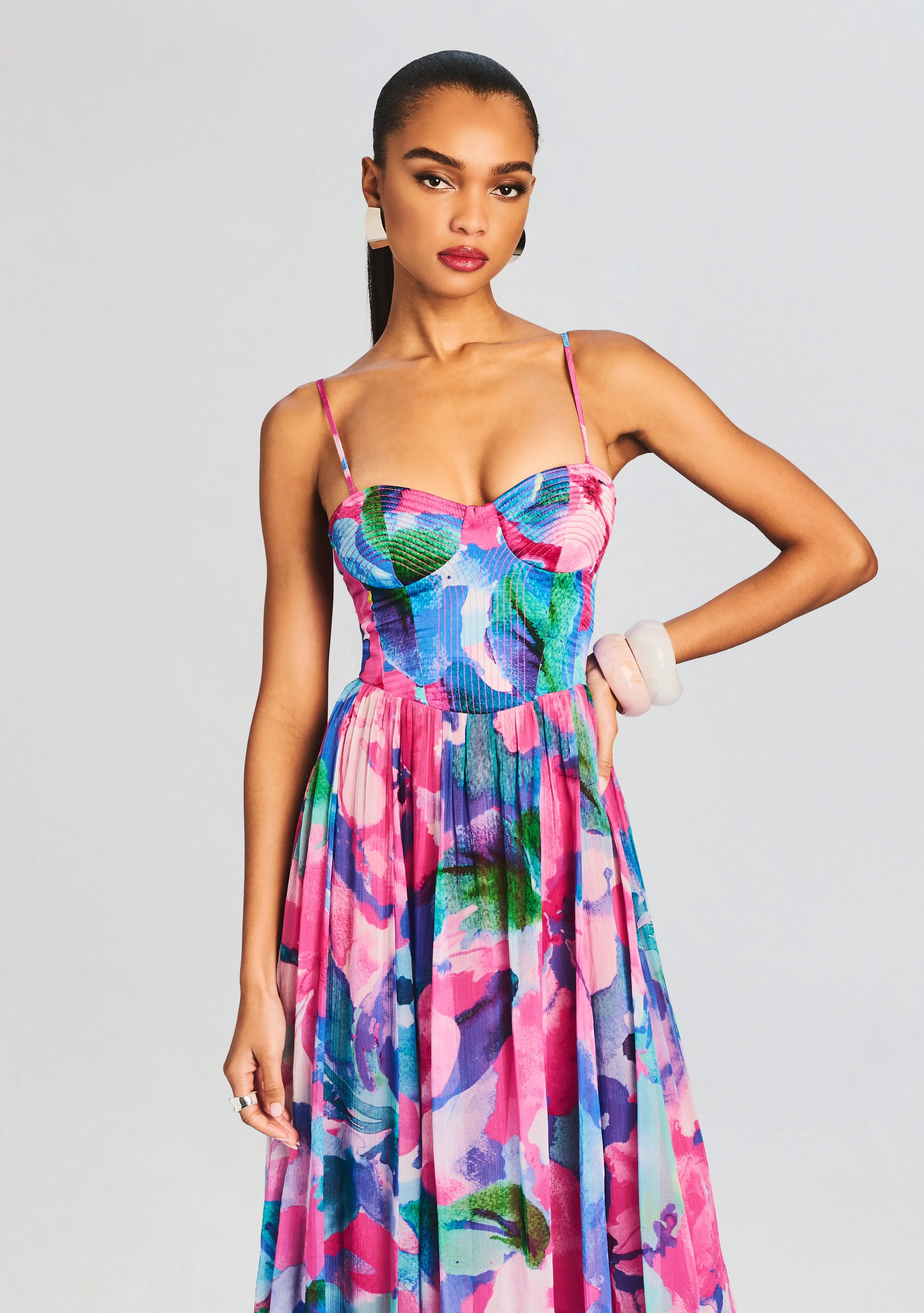 Vesa Corset Long Dress sold by Retrofete product image thumbnail 2