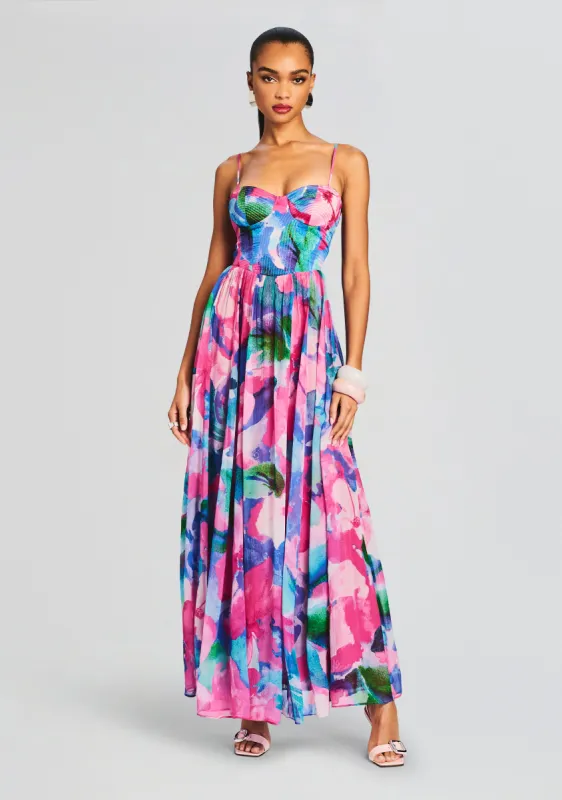 Vesa Corset Long Dress sold by Retrofete