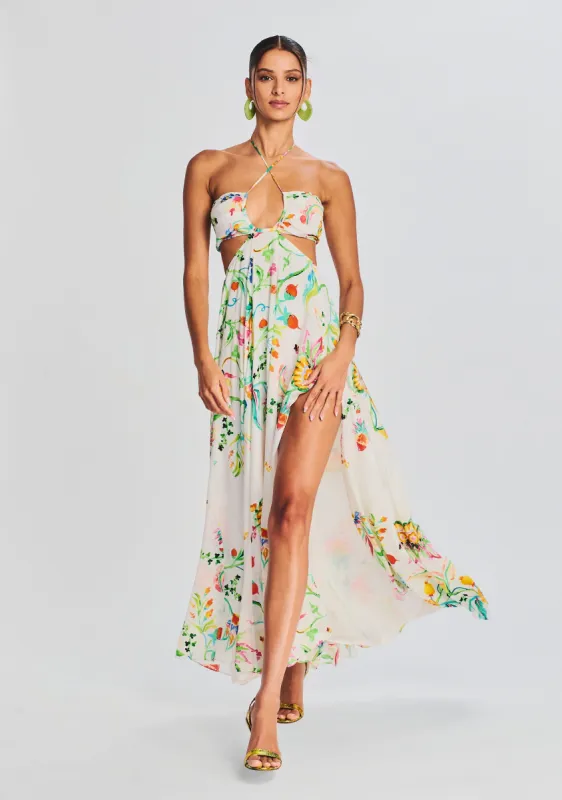 Susan Maxi Dress sold by Retrofete