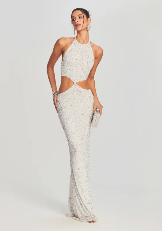 Katerina Sequin Dress sold by Retrofete