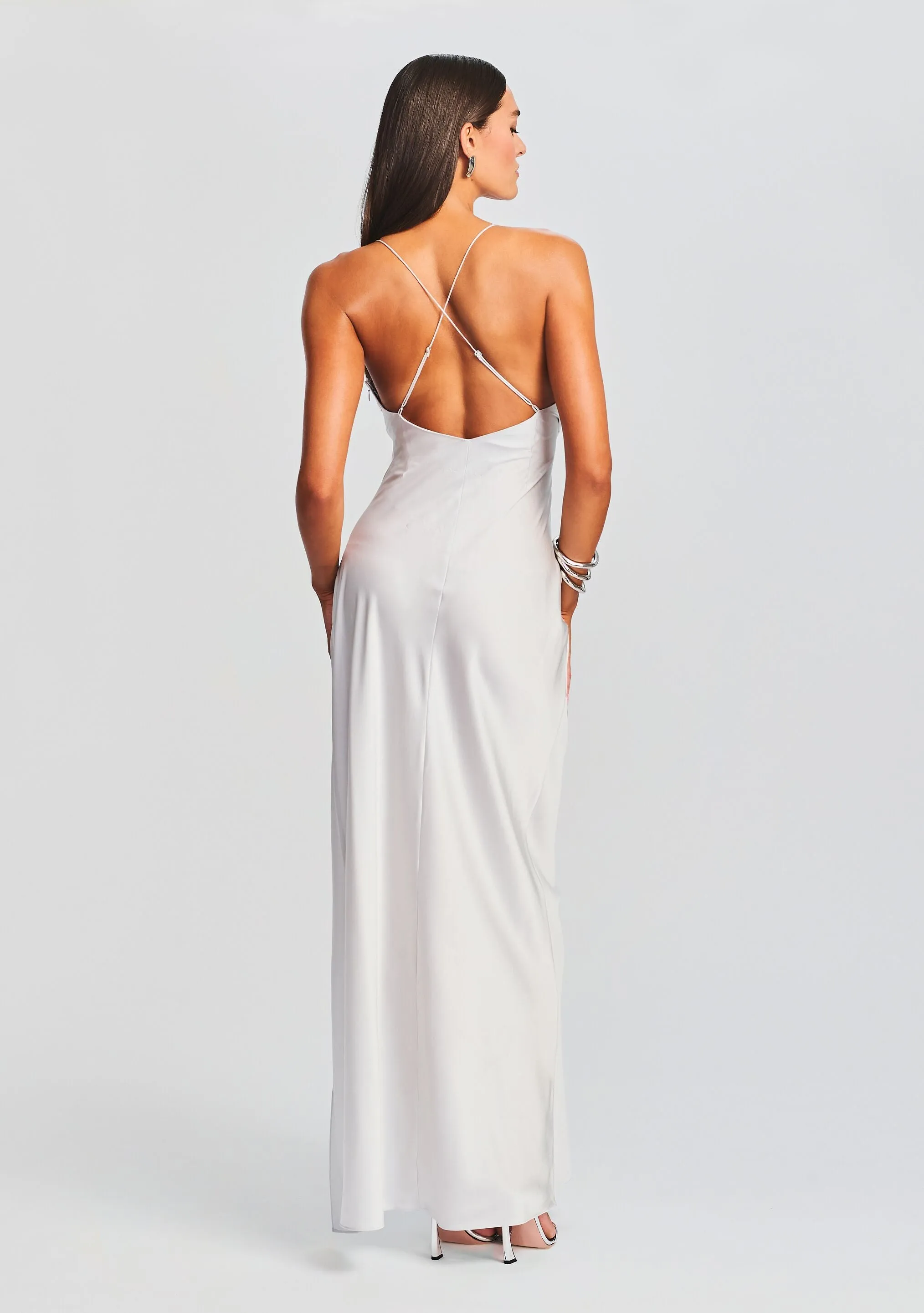 Amina Silk Dress sold by Retrofete product image thumbnail 4