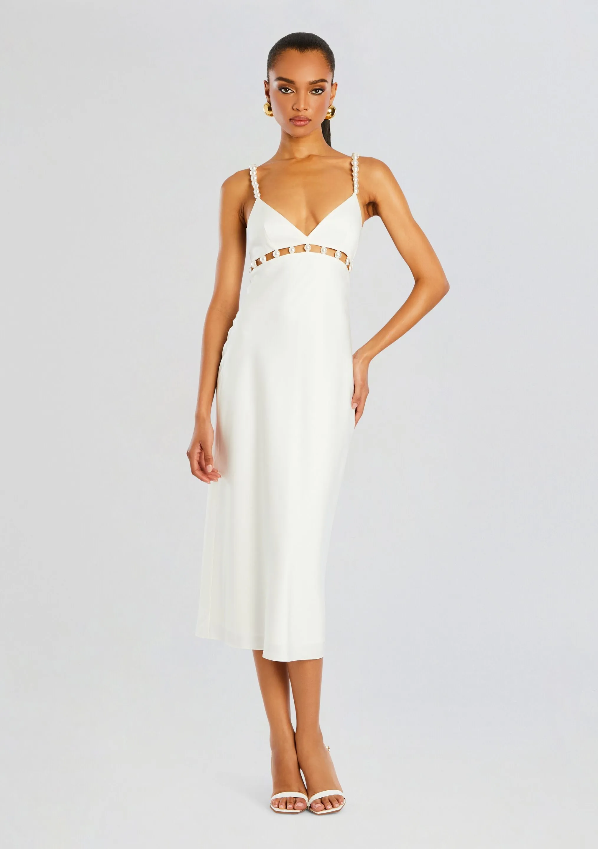 Elodie Pearl Dress sold by Retrofete