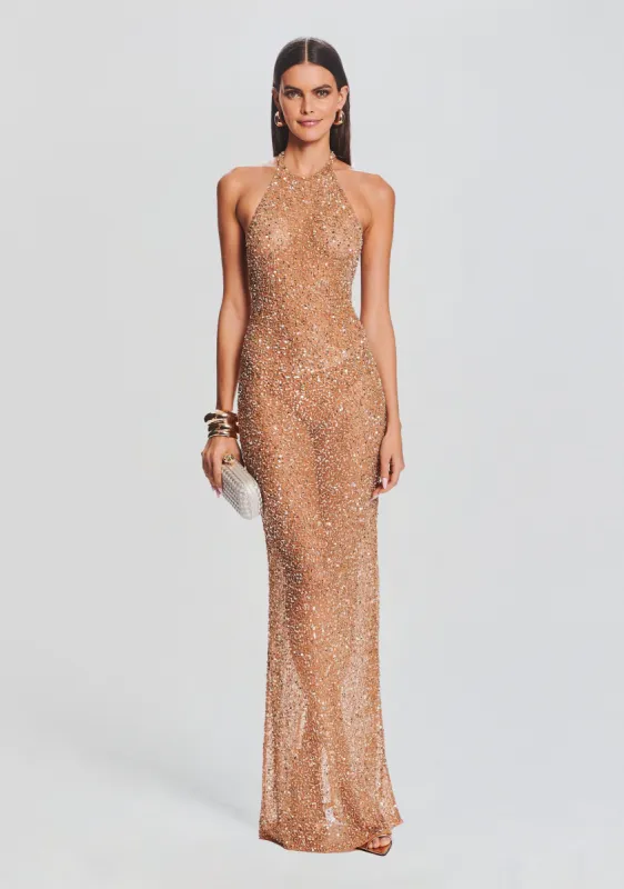 Clarisse Sequin Dress sold by Retrofete