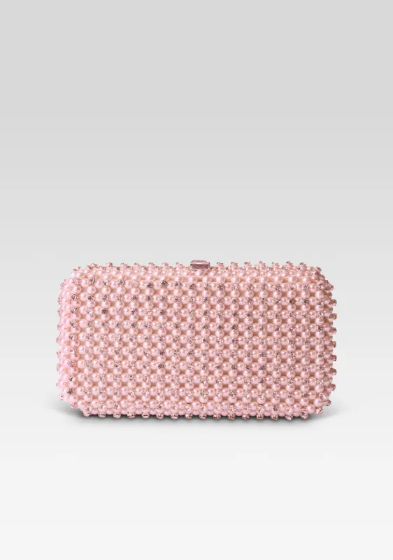 Lydia Pearl Crystal Bag sold by Retrofete