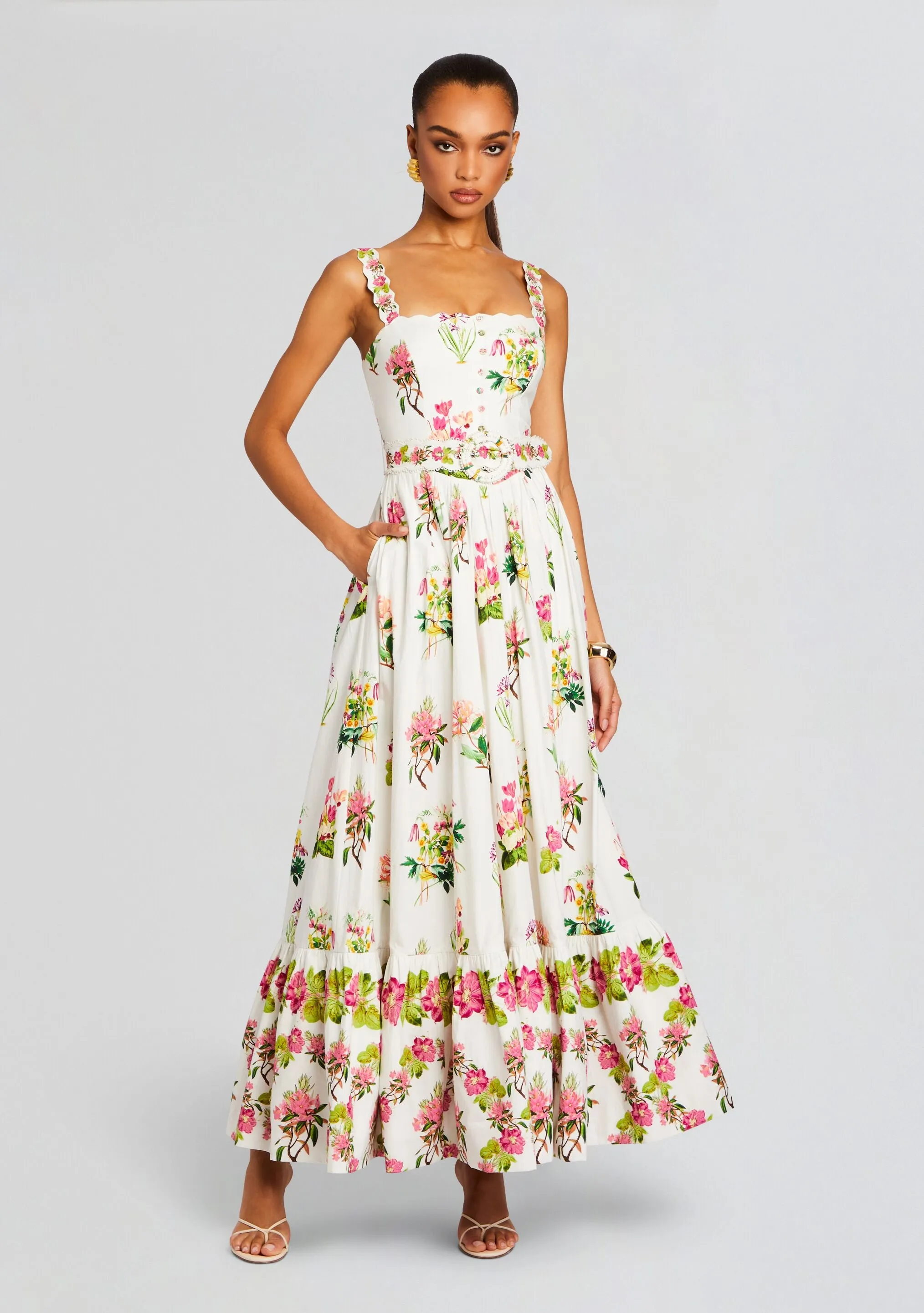 Taha Long Dress sold by Retrofete