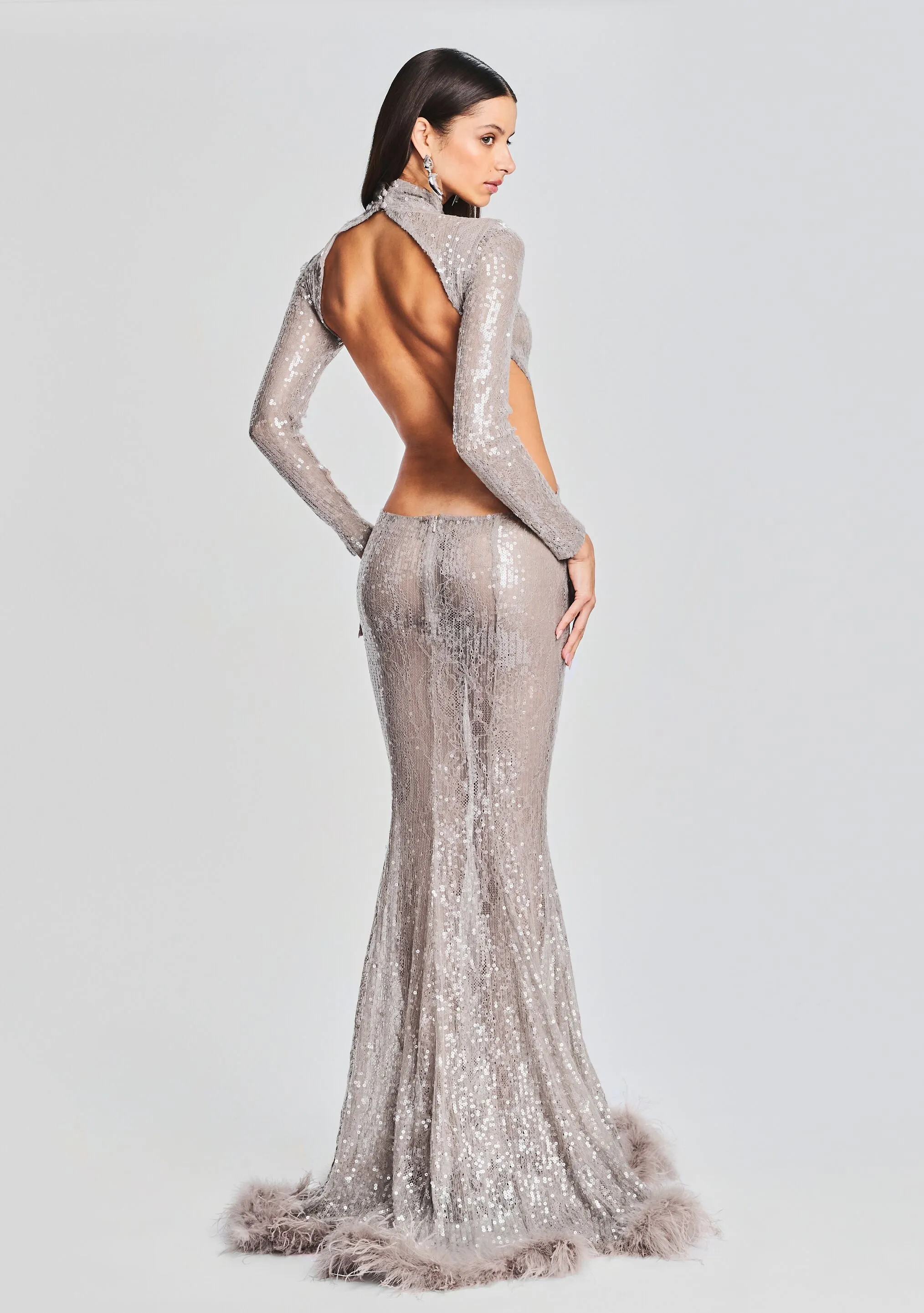 Lenora Sequin Embellished Dress sold by Retrofete product image thumbnail 5