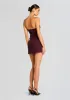 Poppi Heavy Crepe Strapless Mini Dress sold by Retrofete