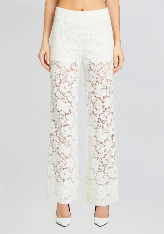 London Lace Flared Pants sold by Retrofete