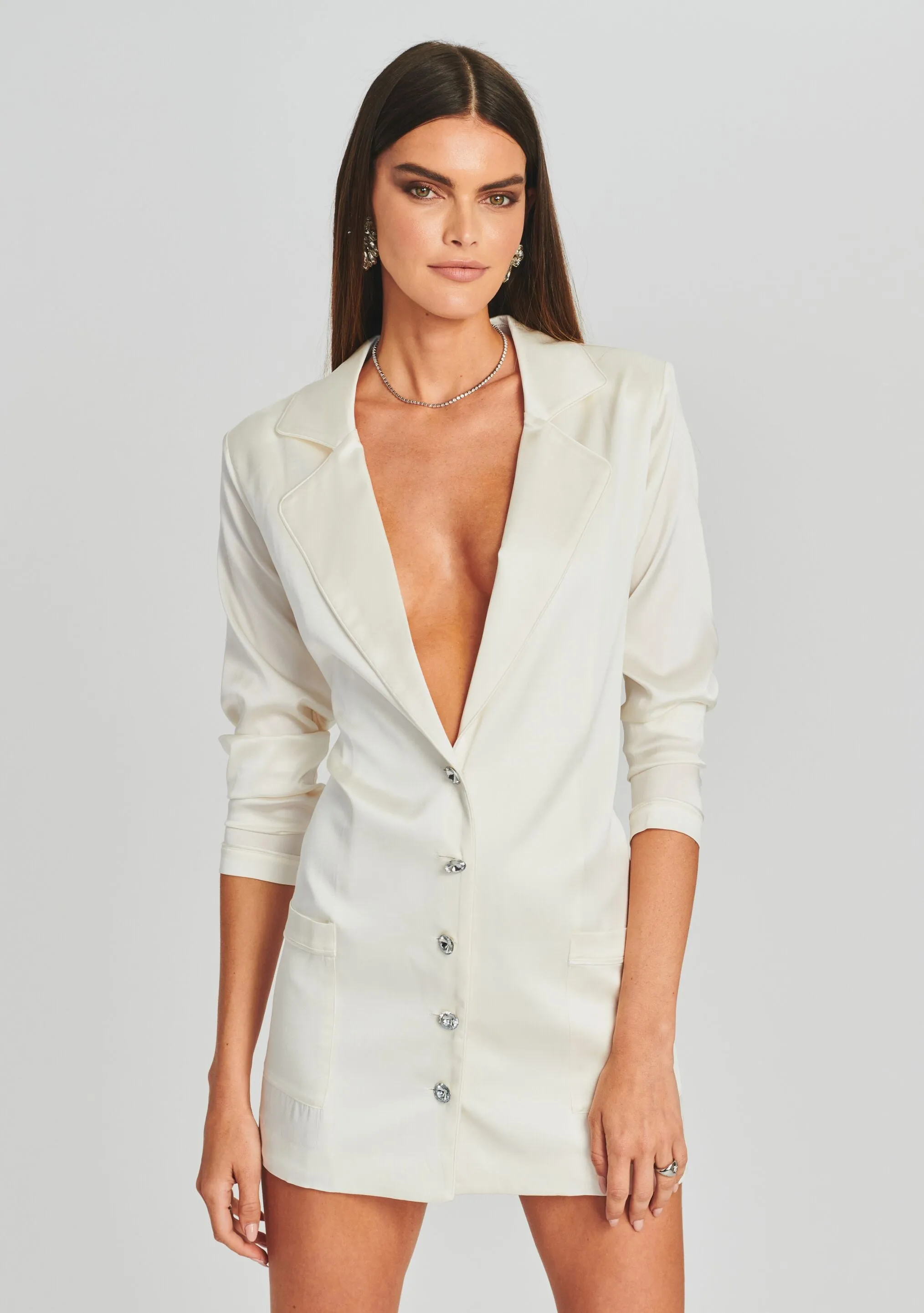 Blakely Silk Blazer sold by Retrofete product image thumbnail 5