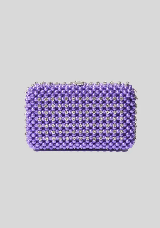 Lydia Pearl Crystal Bag sold by Retrofete