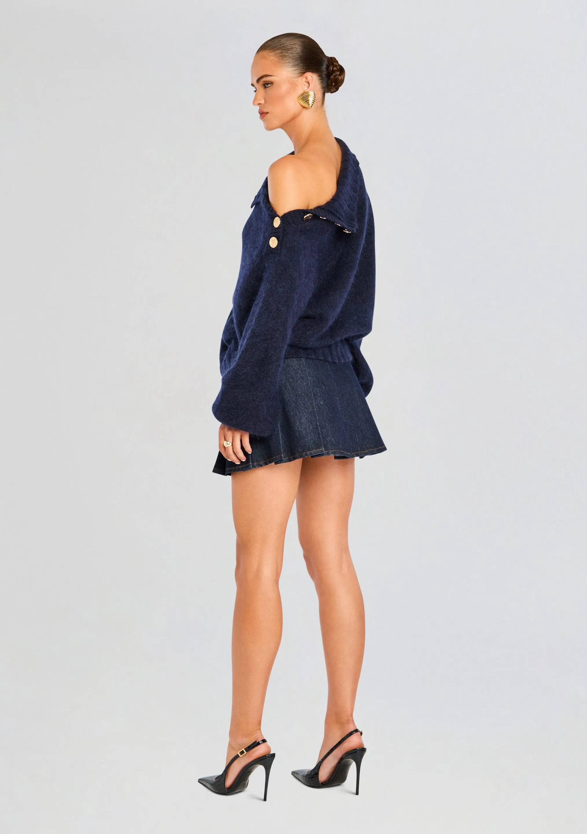 Gimlet Mid Rise Mini Skirt sold by Retrofete product image thumbnail 5