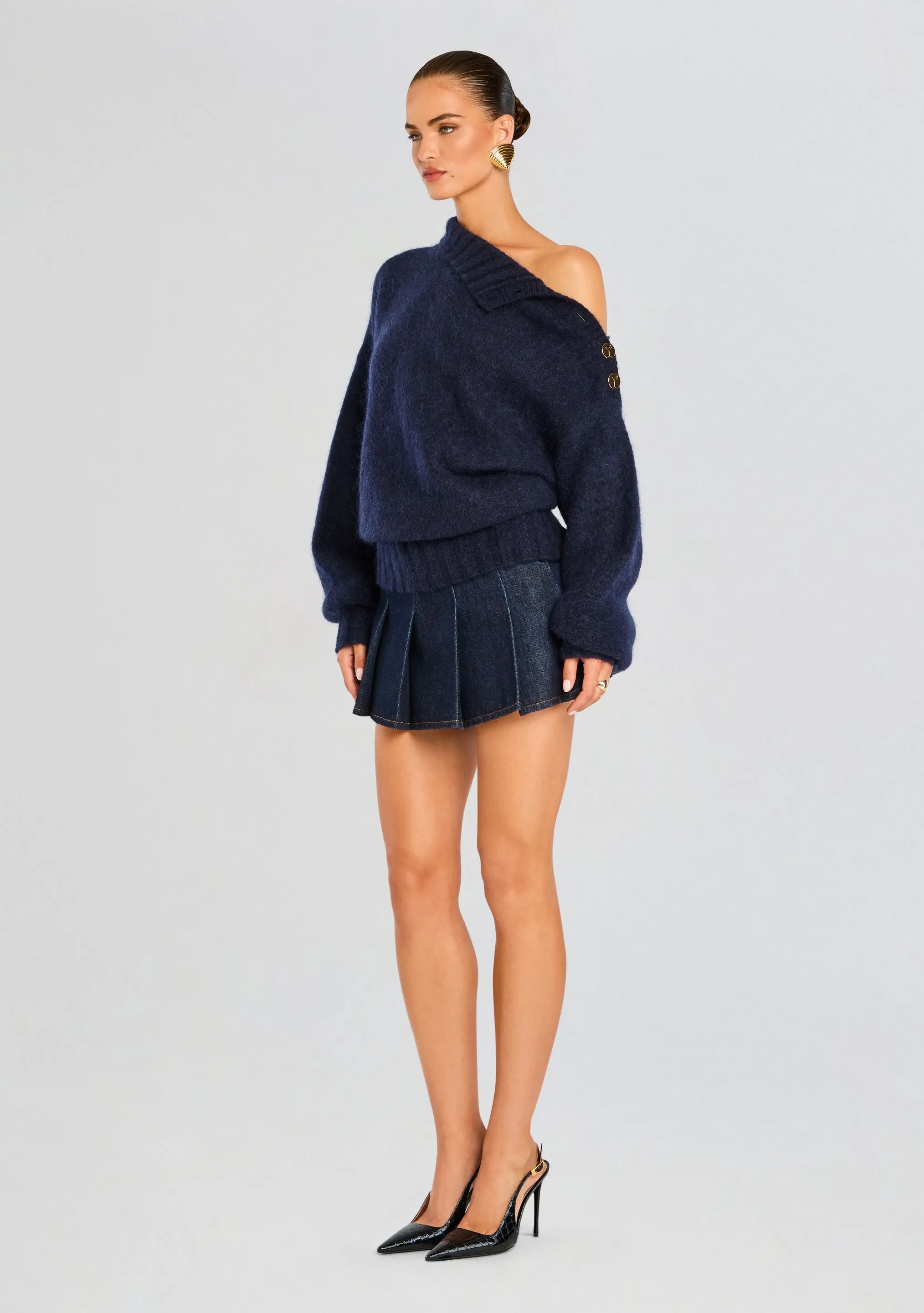 Gimlet Mid Rise Mini Skirt sold by Retrofete product image thumbnail 4