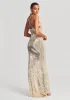 Marie Sequin Crochet Dress sold by Retrofete