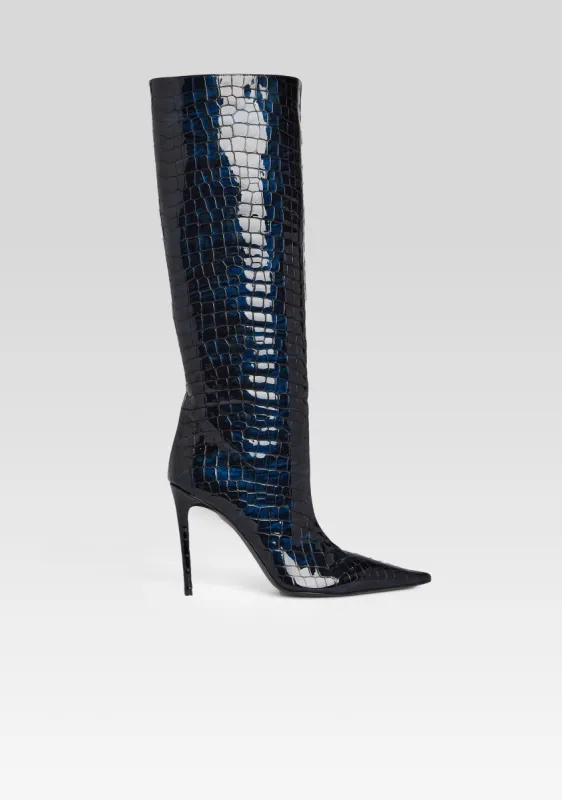 Lyra Leather Boot sold by Retrofete